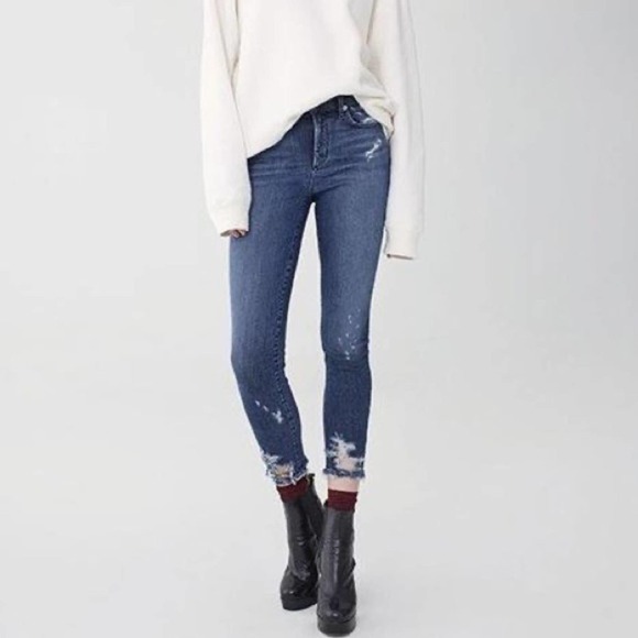 Agolde Sophie Crop Jean - Picture 1 of 10